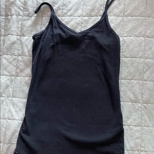 Forever 22 simple black tank top